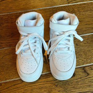 Toddler Nike Force 1 Mid LE / White / Size 10C